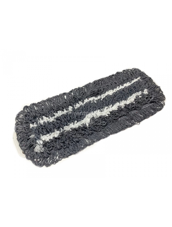 Моп 50*13 петлевой серый/белые полоски