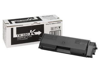 Тонер-картридж TK-580K Kyocera FS-C5150/P6021 чёрный