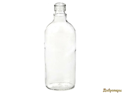 Бутылка фляга 0,5 л под колпачок гуала 47 мм