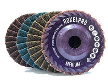 Лепестковый нетканый круг RoxelPro ROXPRO 115 х 22мм, конический