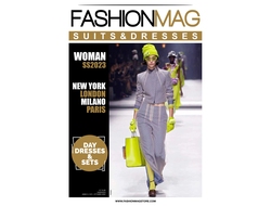 Fashionmag Suits &amp; Dresses Magazine Spring-Summer 2023, Иностранные журналы о моде, Intpressshop