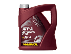 Жидкость для ГУР и для АКПП MANNOL Automatic  Fluid ATF-A 4 л.