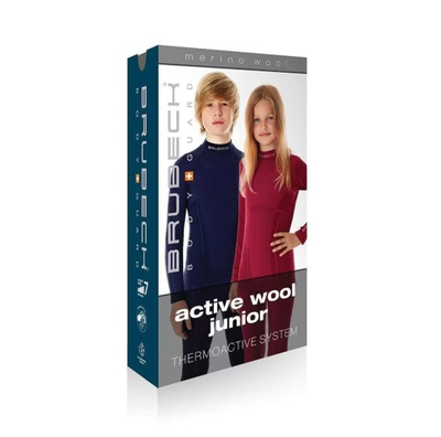 Термобелье футболка BRUBECK ACTIVE WOOL подростковая 13680