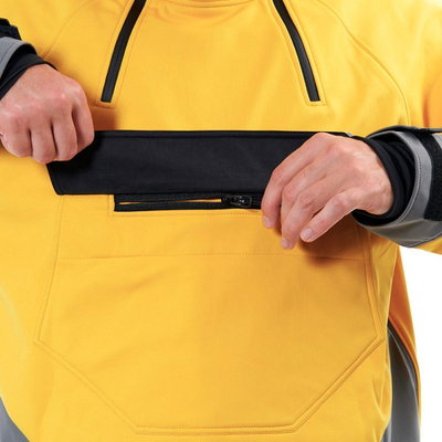 Куртка-анорак мужская сноубордическая DF UKTUS Man Yellow-Grey 800240-590