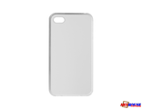IPhone 4/4S - Прозрачный силиконовый чехол (вставка под сублимацию)