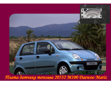 Плата 20532 M100 датчика топлива Daewoo Matiz