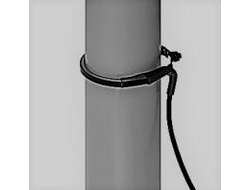 муфта-петля с саморегулирующимся греющим кабелем для воронок и труб