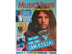 Music News Magazine June 1999 Jamiroquai, Britney, Иностранные музыкальные журналы, Intpressshop