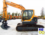 75Q4-02031 стекло двери нижнее Hyundai R125LC-9A, R145LCR-9, R145LCR-9A, R235LCR-9, R235LCR-9A