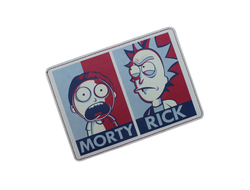 Обложка на паспорт "Рик и Морти" v