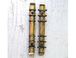 кольцевой разъемный механизм А6 (6 колец 20 мм), цвет-бронза