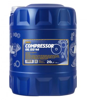 Масло для винтовых компрессоров MANNOL Compressor Oil ISO 46 20L