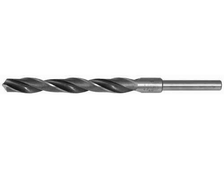 Сверло спиральное ВИЗ с цилиндрическим хвостовиком средней серии класс B, проточ.хвост. (12 мм), сталь Р6М5, ГОСТ 10902
