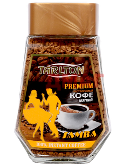 Кофе Tarlton "Premium мягкий" растворимый, кристалл, 100 гр., стекл./бан.