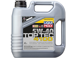синтетическое моторное масло LIQUI MOLY Top Tec 4100 5W-40 4л.