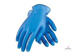 Перчатки ВИНИЛ Голубые уп. 50 пар размер S