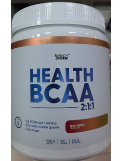 health bcaa health form 550гр. фруктовый пунш