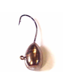 Джиг-Капля 10 вольфр. с петелькой чищеная, 12 гр арт.712 (цена за 1 шт.)