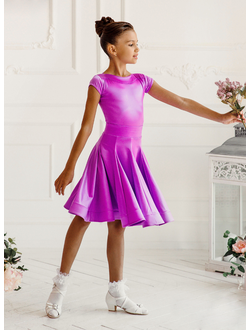 Платье рейтинг бифлекс, фиолетовый