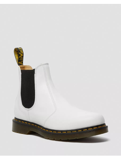 Челси Dr Martens 2976 Yellow Stitch Smooth Leather Chelsea Boots