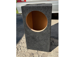 Короб 12" щелевой порт в бок