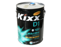 Масло моторное Kixx D1 10W-40 (HD1 CI-4/SL 10W-40) 20L синтетическое