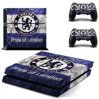 Виниловые наклейки для PS4 и джойстиков (Chelsea)