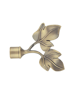 "Лист", наконечники для карнизов кованых от "ЛеГранд". 16 мм