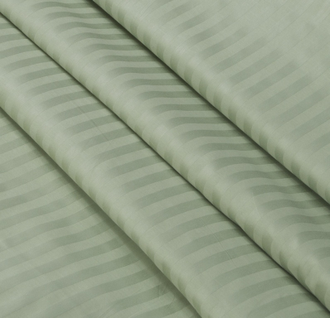 Длинная подушка обнимашка для всего тела с молнией и ластовицей U maxi 400 х 40 см с наволочкой  комбинированный Сатин страйп цвет на выбор