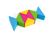 Цветные треугольники (16 дет.)