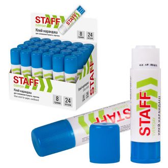 Клей-карандаш STAFF &quot;EVERYDAY&quot;, 8 г, 220374