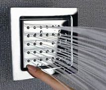 Гидромассажная форсунка квадратная 100мм Гидромассажная форсунка квадратная 100мм