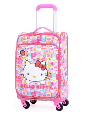 Детский чемодан на 4 колесах Hello Kitty / Хелло Кити