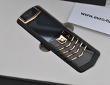 Vertu Signature S Design Pure Black Red Gold Mixed Metals Самара
