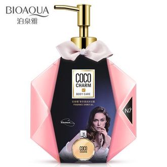 BIOAQUA Ароматизированный увлажняющий Гель для душа COCO CHARM, 600 мл. 799025