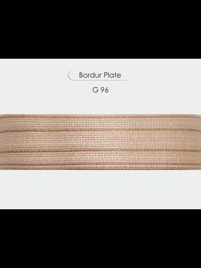 Арт. Plate, серия Majestic. Бордюр декоративный для штор с люрексом