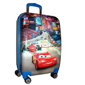 Детский чемодан на 4 колесах - Тачки МакВин / The Cars McQueen «Disney» 19 дюймов