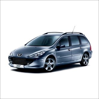 Автомобильные авточехлы для Peugeot 307 универсал