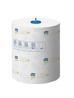 Полотенца бумажные в рулонах Tork Premium Soft Н1 2-слойные 6 рулонов по 100 метров (артикул производителя 290016)