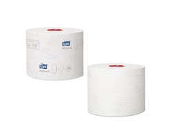 127530 Tork туалетная бумага Mid-size в миди рулонах Система T6, белая