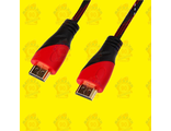 Кабель HDMI - HDMI (M-M) High Speed Red 1,5 m