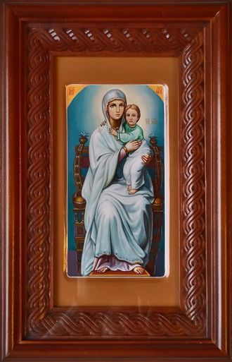 Образы Пресвятой Божией Матери "Дарующая".  Формат иконы: 13х25см.