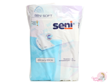 Пеленки одноразовые впитывающие Seni Soft  60*60, 5 шт.