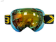Очки (маска) X3 для снегохода, сноуборда, лыж, мотокросса, цветные прозрачные