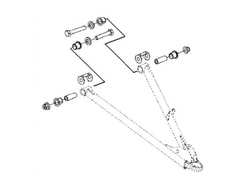 SPI SM-08262 Комплект втулок нижнего рычага BRP