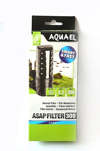 Помпа-фильтр ASAP 300 д/аквариума