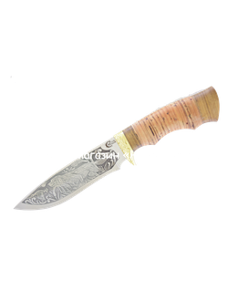 Нож "Близнец" 65x13 (Гравировка)