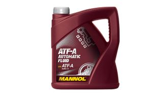 Жидкость для ГУР и для АКПП MANNOL Automatic  Fluid ATF-A 4 л.