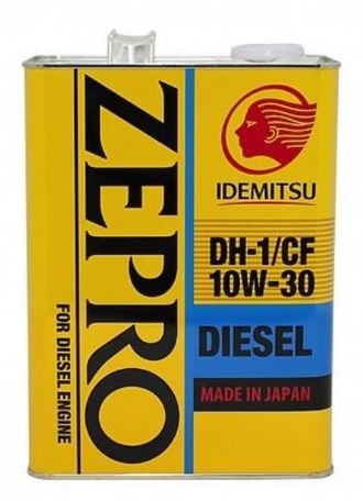 Моторное масло IDEMITSU ZEPRO DIESEL CF/DH-1 10W-30 4л