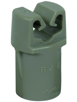 253302 Наконечник для фиксации проводника на изолированном стержне GFK D=10 мм